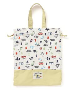 SLAP SLIP / スラップ スリップ トラベルバッグ | 【お揃い】チェック切り替えプリント総柄お着替えバッグ