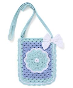 SLAP SLIP / スラップ スリップ ショルダーバッグ | 【絵本コラボ-みつごようせいのおしゃれなドレスやさん-】お花かぎ編みポシェット