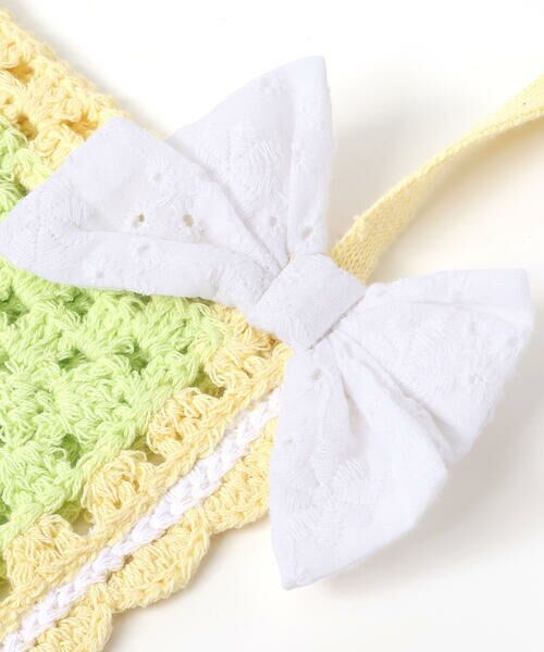 SLAP SLIP / スラップ スリップ ショルダーバッグ | 【絵本コラボ-みつごようせいのおしゃれなドレスやさん-】お花かぎ編みポシェット | 詳細5