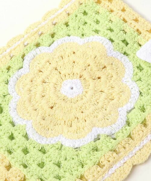 SLAP SLIP / スラップ スリップ ショルダーバッグ | 【絵本コラボ-みつごようせいのおしゃれなドレスやさん-】お花かぎ編みポシェット | 詳細6