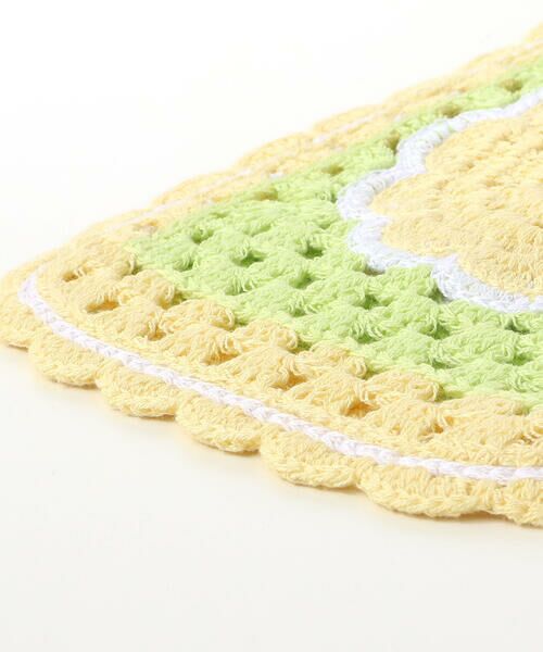 SLAP SLIP / スラップ スリップ ショルダーバッグ | 【絵本コラボ-みつごようせいのおしゃれなドレスやさん-】お花かぎ編みポシェット | 詳細7