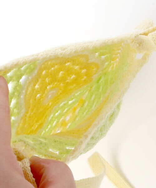 SLAP SLIP / スラップ スリップ ショルダーバッグ | 【絵本コラボ-みつごようせいのおしゃれなドレスやさん-】お花かぎ編みポシェット | 詳細8