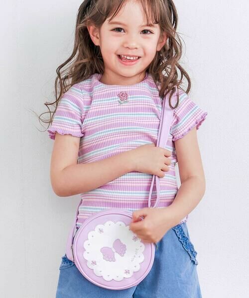 SLAP SLIP / スラップ スリップ ショルダーバッグ | 【絵本コラボ-みつごようせいのおしゃれなドレスやさん-】ちょうちょうお花ショルダーバッグ | 詳細6
