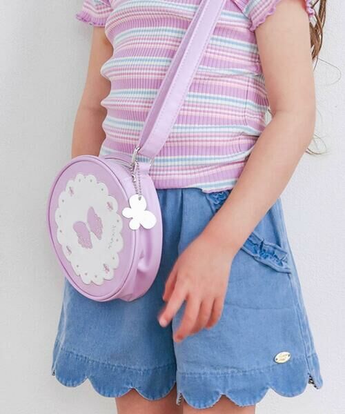 SLAP SLIP / スラップ スリップ ショルダーバッグ | 【絵本コラボ-みつごようせいのおしゃれなドレスやさん-】ちょうちょうお花ショルダーバッグ | 詳細7