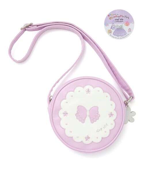 SLAP SLIP / スラップ スリップ ショルダーバッグ | 【絵本コラボ-みつごようせいのおしゃれなドレスやさん-】ちょうちょうお花ショルダーバッグ | 詳細8