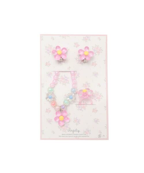 SLAP SLIP / スラップ スリップ ブレスレット・バングル | 【絵本コラボ-みつごようせいのおしゃれなドレスやさん-】ハートリボンお花キラキラアクセサリーセット | 詳細11