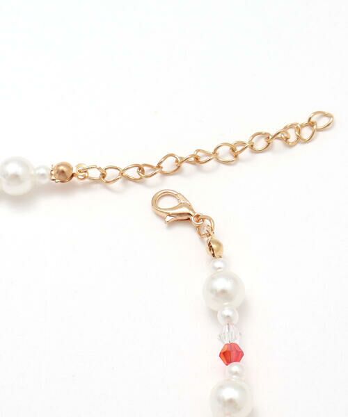 SLAP SLIP / スラップ スリップ ネックレス・ペンダント・チョーカー | 【絵本コラボ-みつごようせいのおしゃれなドレスやさん-】キラキラいちごのネックレス | 詳細7