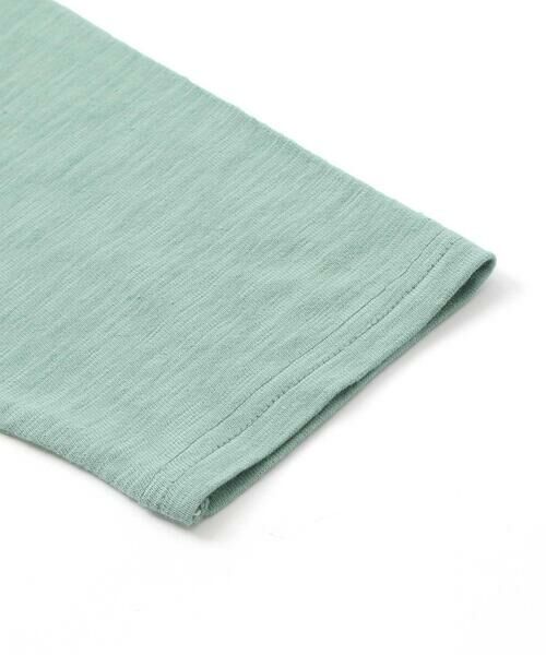 SLAP SLIP / スラップ スリップ Tシャツ | 乗り物恐竜ポコポコサガラ刺しゅう7分袖ラグランTシャツ(80~130cm) | 詳細12