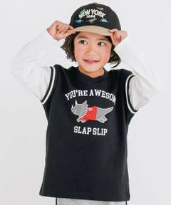 SLAP SLIP / スラップ スリップ Tシャツ | 恐竜ビブス風ドッキングTシャツ(80~130cm)