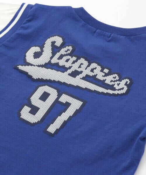 SLAP SLIP / スラップ スリップ Tシャツ | 恐竜ビブス風ドッキングTシャツ(80~130cm) | 詳細12