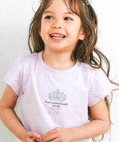 SLAP SLIP / スラップ スリップ Tシャツ | 【スララク/防汚加工/オーガニックコットン】ときめき女の子半袖Tシャツ(80~130cm)