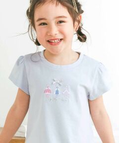 SLAP SLIP / スラップ スリップ Tシャツ | 【スララク/防汚加工/オーガニックコットン】ときめき女の子半袖Tシャツ(80~130cm)