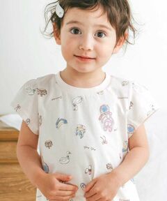 SLAP SLIP / スラップ スリップ Tシャツ | 【スララク/防汚加工/オーガニックコットン】ときめき女の子半袖Tシャツ(80~130cm)