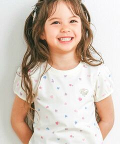 SLAP SLIP / スラップ スリップ Tシャツ | 【スララク/防汚加工/オーガニックコットン】ときめき女の子半袖Tシャツ(80~130cm)