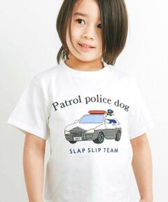 SLAP SLIP / スラップ スリップ Tシャツ | 【スララク/防汚加工/オーガニックコットン】わくわく男の子半袖Tシャツ(80~130cm)