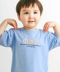 SLAP SLIP / スラップ スリップ Tシャツ | 【スララク/防汚加工/オーガニックコットン】わくわく男の子半袖Tシャツ(80~130cm)