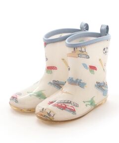 SLAP SLIP / スラップ スリップ レインシューズ | 【お揃い】フルーツコスメおもちゃクマさんいろんな総柄レインブーツ(13~18cm)