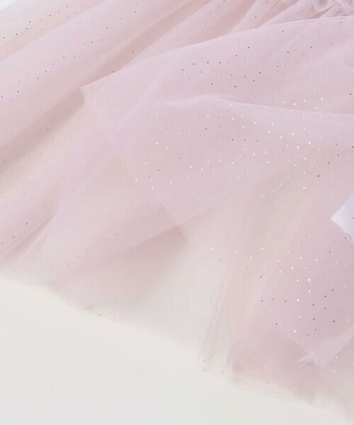 SLAP SLIP / スラップ スリップ その他トップス | ラメチュールキャミソール+半袖Tシャツ2点セット(80~130cm) | 詳細13