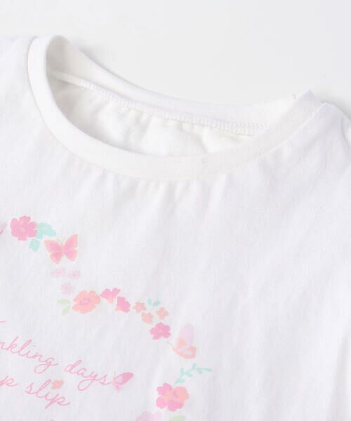 SLAP SLIP / スラップ スリップ その他トップス | ラメチュールキャミソール+半袖Tシャツ2点セット(80~130cm) | 詳細6