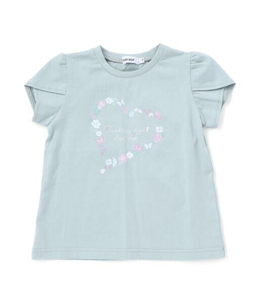 SLAP SLIP / スラップ スリップ その他トップス | ラメチュールキャミソール+半袖Tシャツ2点セット(80~130cm) | 詳細22