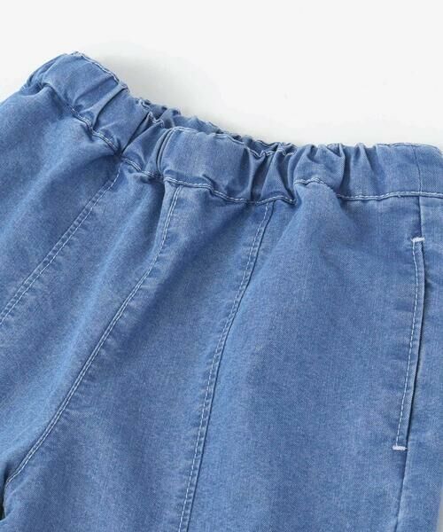 SLAP SLIP / スラップ スリップ セットアップ | フリル肩ひもビスチェ+サイドプリントデニムパンツ2点セット(80~130cm) | 詳細15