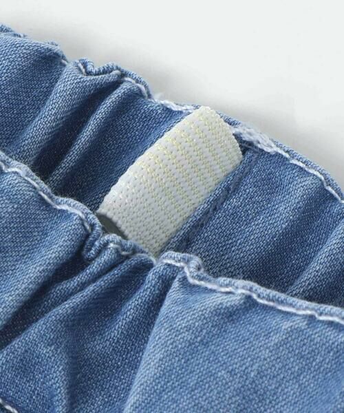 SLAP SLIP / スラップ スリップ セットアップ | フリル肩ひもビスチェ+サイドプリントデニムパンツ2点セット(80~130cm) | 詳細19