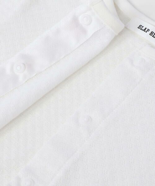 SLAP SLIP / スラップ スリップ カーディガン・ボレロ | 【UVカット】折り返しプリント柄リボン刺しゅうカーディガン(80~130cm) | 詳細8