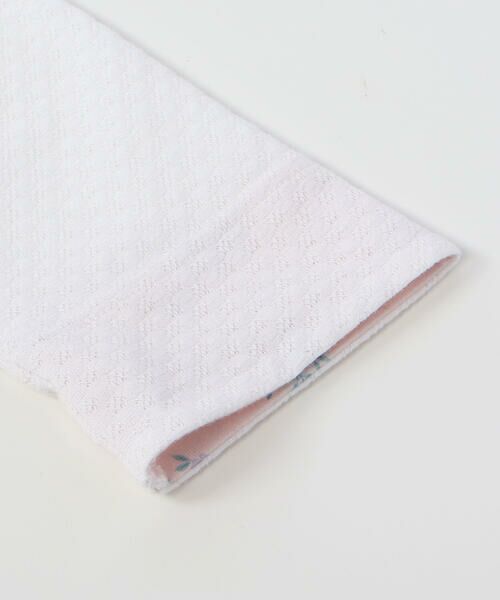 SLAP SLIP / スラップ スリップ カーディガン・ボレロ | 【UVカット】折り返しプリント柄リボン刺しゅうカーディガン(80~130cm) | 詳細9