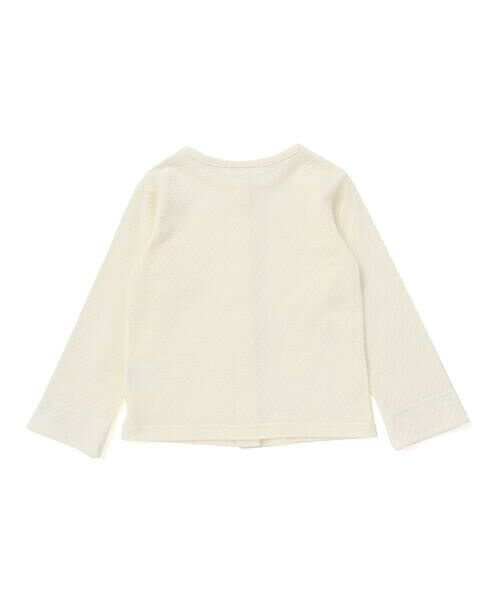 SLAP SLIP / スラップ スリップ カーディガン・ボレロ | 【UVカット】折り返しプリント柄リボン刺しゅうカーディガン(80~130cm) | 詳細14