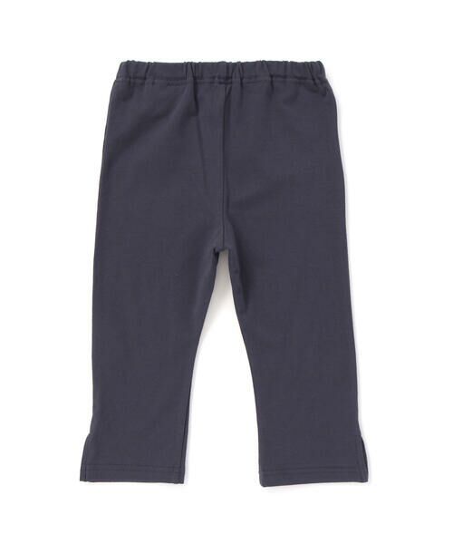 SLAP SLIP / スラップ スリップ レギンス・スパッツ | 【お揃い】無地花柄スリット裾ホットフィックス7分丈レギンス(80~120cm) | 詳細7