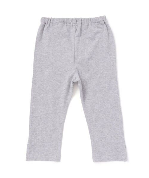 SLAP SLIP / スラップ スリップ レギンス・スパッツ | 【お揃い】無地花柄スリット裾ホットフィックス7分丈レギンス(80~120cm) | 詳細10