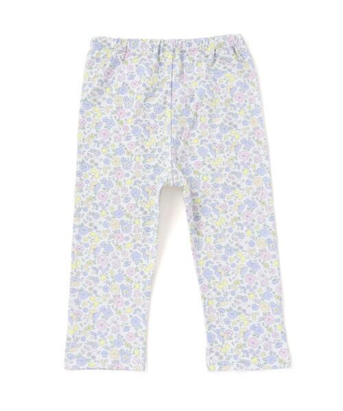 SLAP SLIP / スラップ スリップ レギンス・スパッツ | 【お揃い】無地花柄スリット裾ホットフィックス7分丈レギンス(80~120cm) | 詳細17