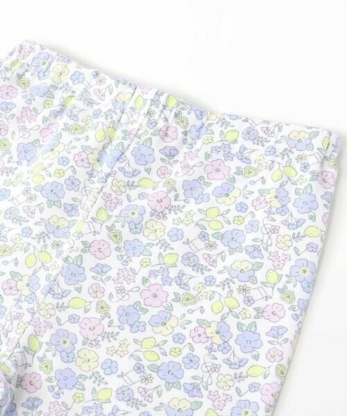 SLAP SLIP / スラップ スリップ レギンス・スパッツ | 【お揃い】無地花柄スリット裾ホットフィックス7分丈レギンス(80~120cm) | 詳細18