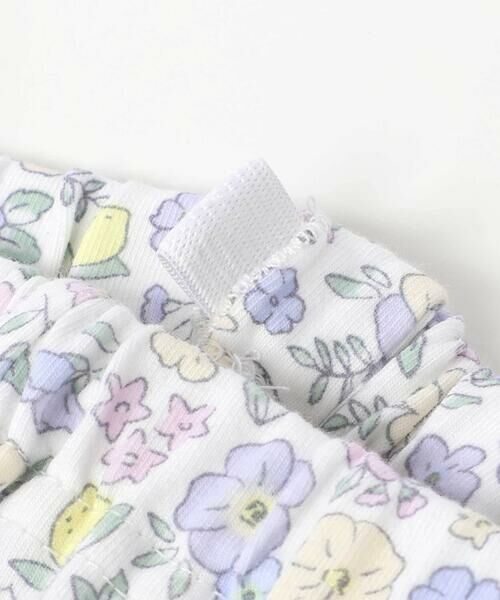 SLAP SLIP / スラップ スリップ レギンス・スパッツ | 【お揃い】無地花柄スリット裾ホットフィックス7分丈レギンス(80~120cm) | 詳細22