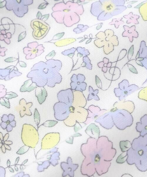 SLAP SLIP / スラップ スリップ レギンス・スパッツ | 【お揃い】無地花柄スリット裾ホットフィックス7分丈レギンス(80~120cm) | 詳細24