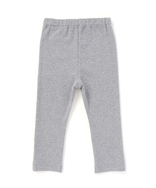 SLAP SLIP / スラップ スリップ ショート・ハーフ・半端丈パンツ | 恐竜電車膝パッチ総柄ミラノリブ7分丈パンツ(80~120cm) | 詳細7