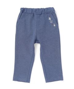 SLAP SLIP / スラップ スリップ チノ・ワークパンツ | お花クマポケット刺しゅう7分丈パンツ(80~120cm)