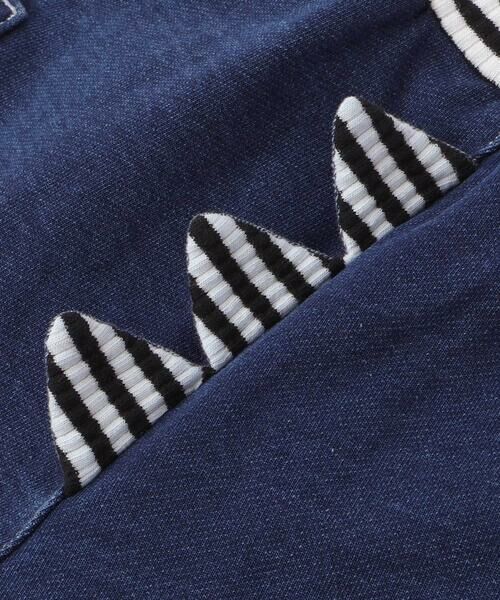 SLAP SLIP / スラップ スリップ デニムパンツ | 恐竜背びれサイドポケット付き7分丈パンツ(80~120cm) | 詳細7