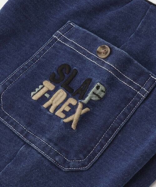 SLAP SLIP / スラップ スリップ デニムパンツ | 恐竜背びれサイドポケット付き7分丈パンツ(80~120cm) | 詳細5