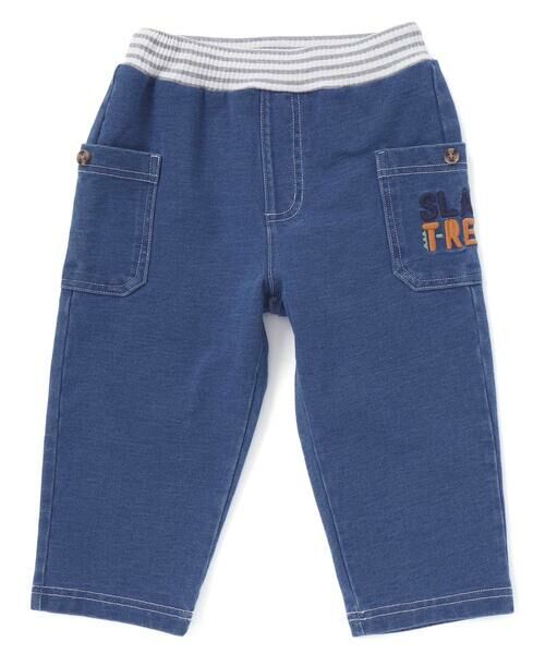 SLAP SLIP / スラップ スリップ デニムパンツ | 恐竜背びれサイドポケット付き7分丈パンツ(80~120cm) | 詳細14