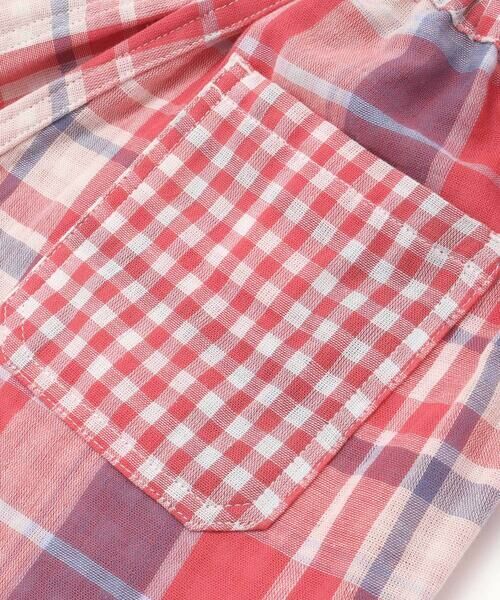 SLAP SLIP / スラップ スリップ ショート・ハーフ・半端丈パンツ | 【お揃い】ポケット付きダブルガーゼリバーシブル7分丈パンツ(80~130cm) | 詳細9