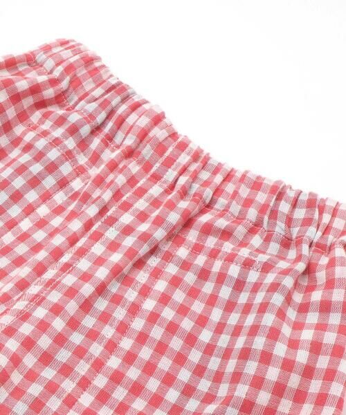 SLAP SLIP / スラップ スリップ ショート・ハーフ・半端丈パンツ | 【お揃い】ポケット付きダブルガーゼリバーシブル7分丈パンツ(80~130cm) | 詳細11