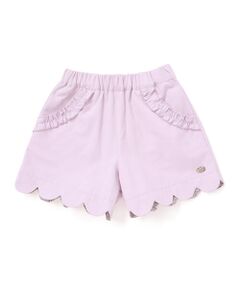 SLAP SLIP / スラップ スリップ ショート・ハーフ・半端丈パンツ | 裾スカラップポケットフリルショートパンツ(90~130cm)