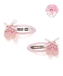 SLAP SLIP / スラップ スリップ ヘアピン | 【絵本コラボ-みつごようせいのおしゃれなドレスやさん-】ハートお花レースリボンパッチンピンセット