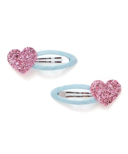 SLAP SLIP / スラップ スリップ ヘアピン | 【絵本コラボ-みつごようせいのおしゃれなドレスやさん-】ハートお花レースリボンパッチンピンセット | 詳細1