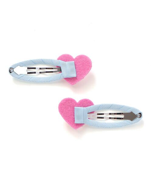 SLAP SLIP / スラップ スリップ ヘアピン | 【絵本コラボ-みつごようせいのおしゃれなドレスやさん-】ハートお花レースリボンパッチンピンセット | 詳細2