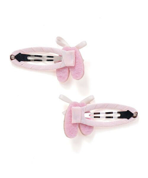 SLAP SLIP / スラップ スリップ ヘアピン | 【絵本コラボ-みつごようせいのおしゃれなドレスやさん-】ハートお花レースリボンパッチンピンセット | 詳細7