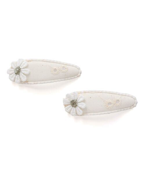 SLAP SLIP / スラップ スリップ ヘアピン | 【絵本コラボ-みつごようせいのおしゃれなドレスやさん-】ハートお花レースリボンパッチンピンセット | 詳細12