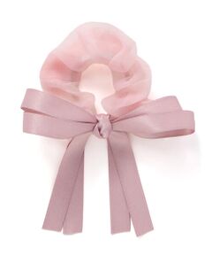 SLAP SLIP / スラップ スリップ ヘアゴム・シュシュ | 【絵本コラボ-みつごようせいのおしゃれなドレスやさん-】イチゴレースリボンお花チュールシュシュヘアゴム