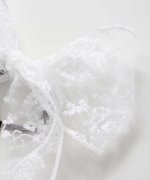 SLAP SLIP / スラップ スリップ ヘアゴム・シュシュ | 【絵本コラボ-みつごようせいのおしゃれなドレスやさん-】イチゴレースリボンお花チュールシュシュヘアゴム | 詳細4